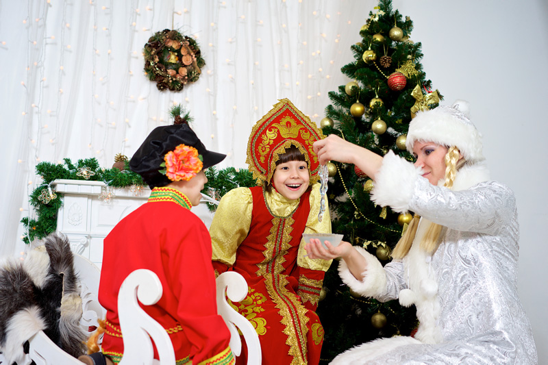 Дед Мороз и Снегурочка выезд на дом Москва