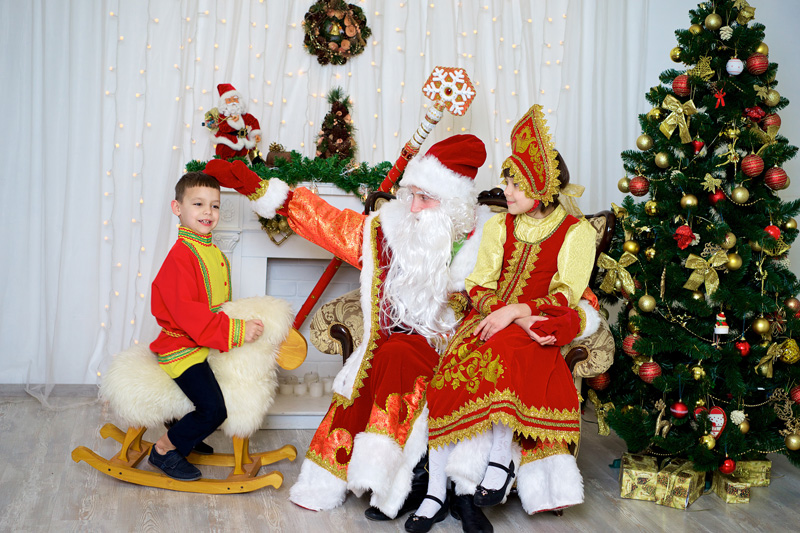 Дед Мороз и Снегурочка на дом. Выездной кукольный театр Кораблик сказок.