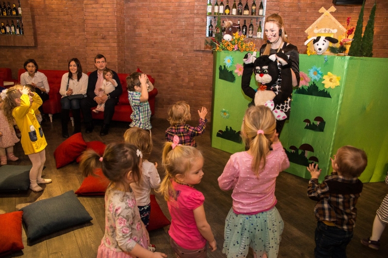 Выездной кукольный театр на дом (Москва и МО) Кукольный спектакль для детей  Кто сказал мяу